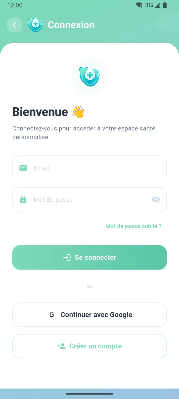 DiabCare — Gestion du diabète — Captures d'écran 3